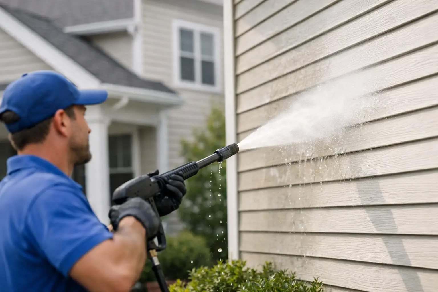 How to Pressure Wash House the Right Way