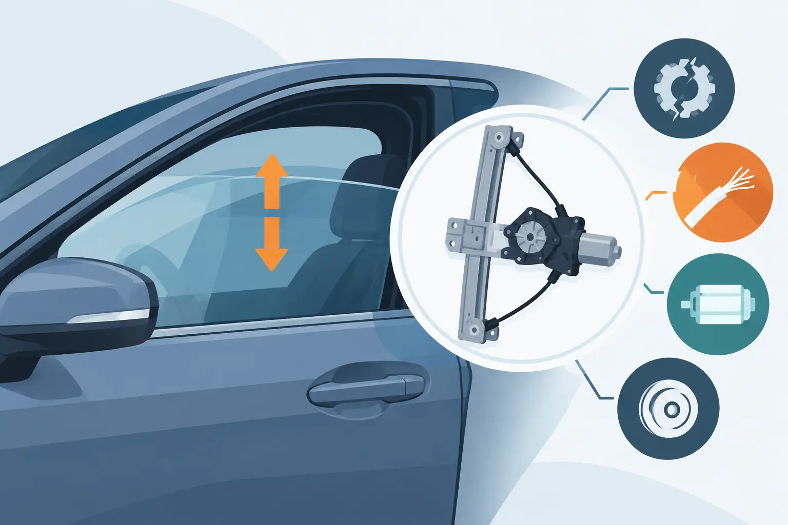 What Causes Window Regulator Failure in Cars?