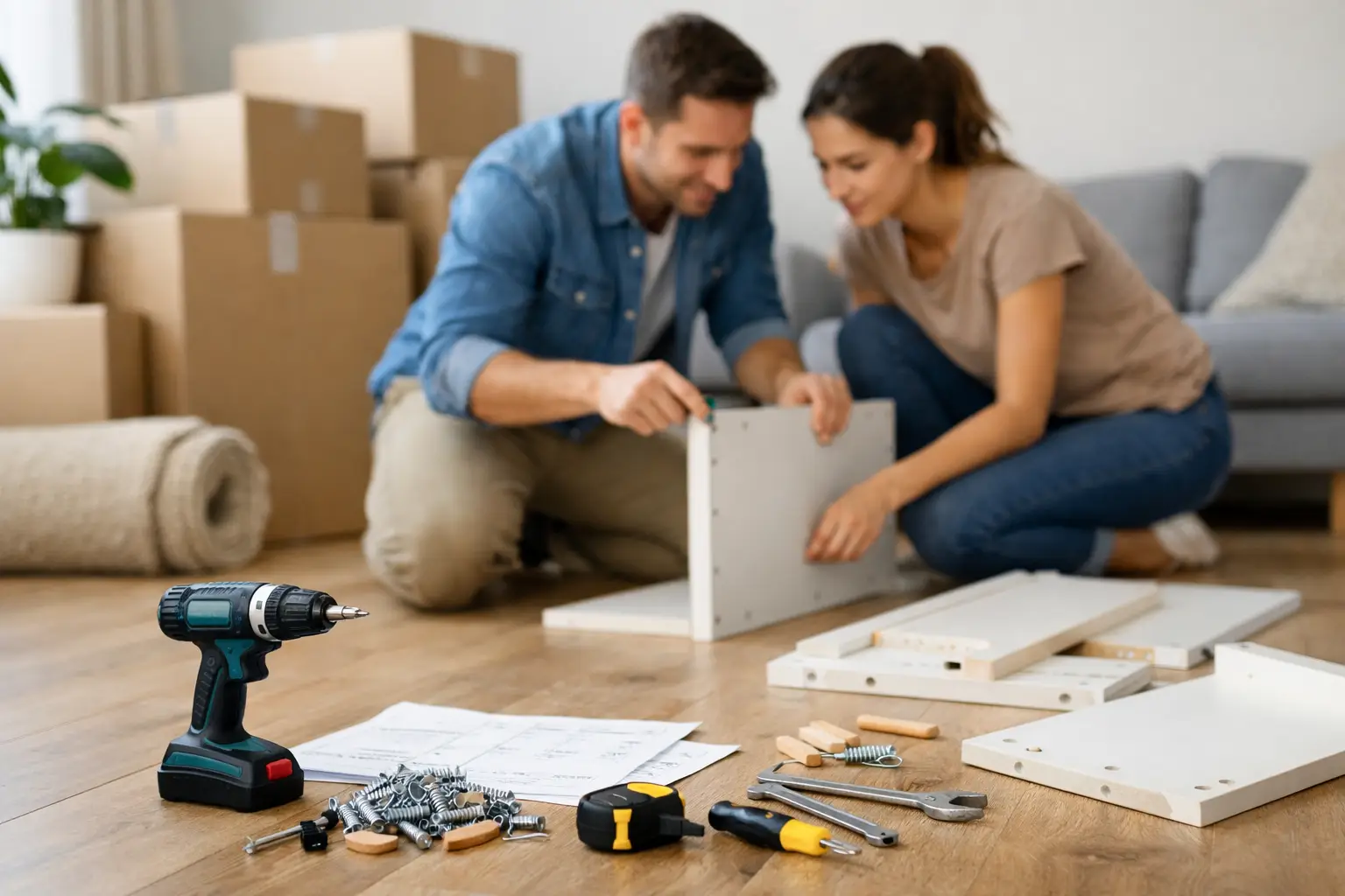 Furniture Assembly Reading for a Smoother Move