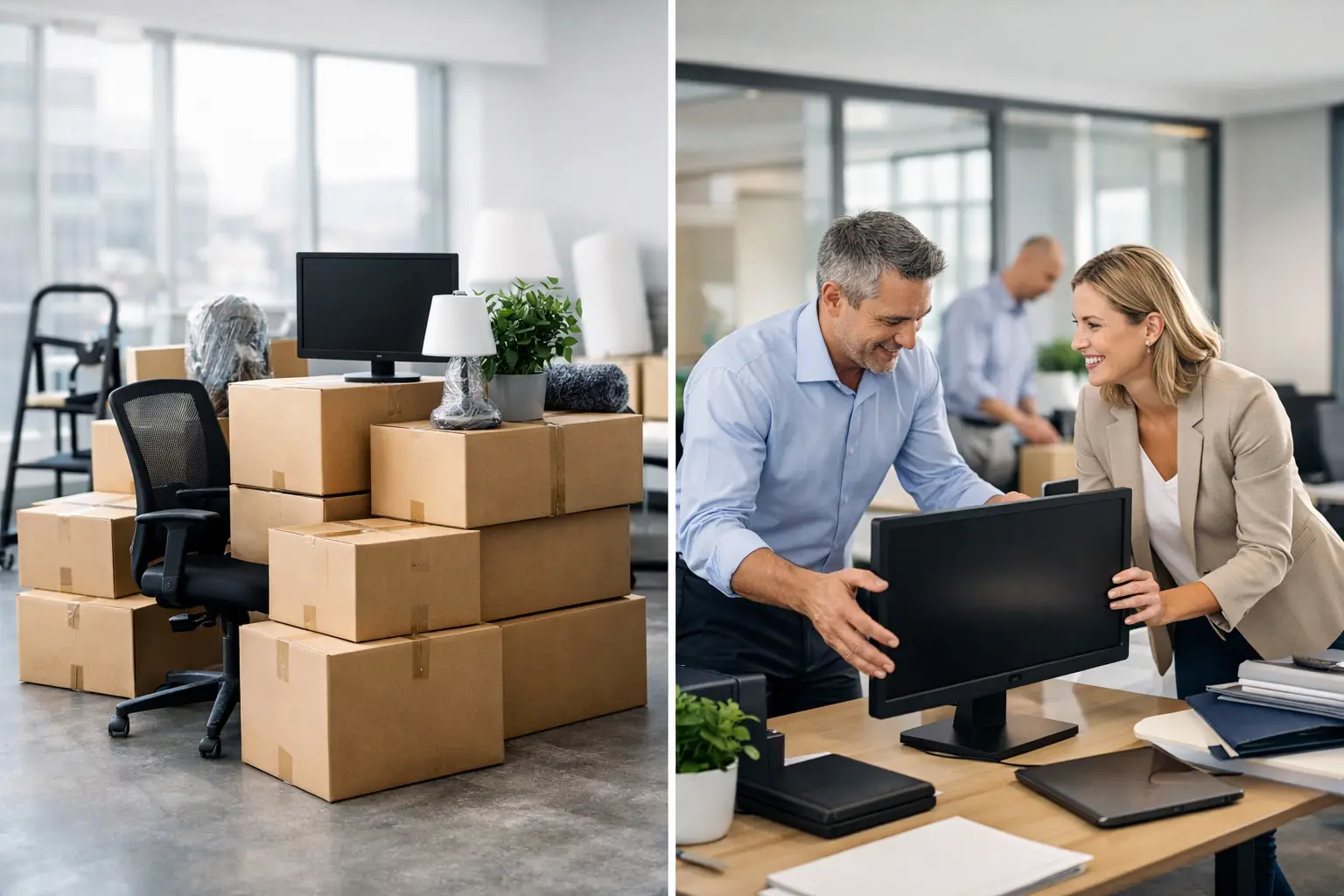 Office Relocation vs Phased Move
