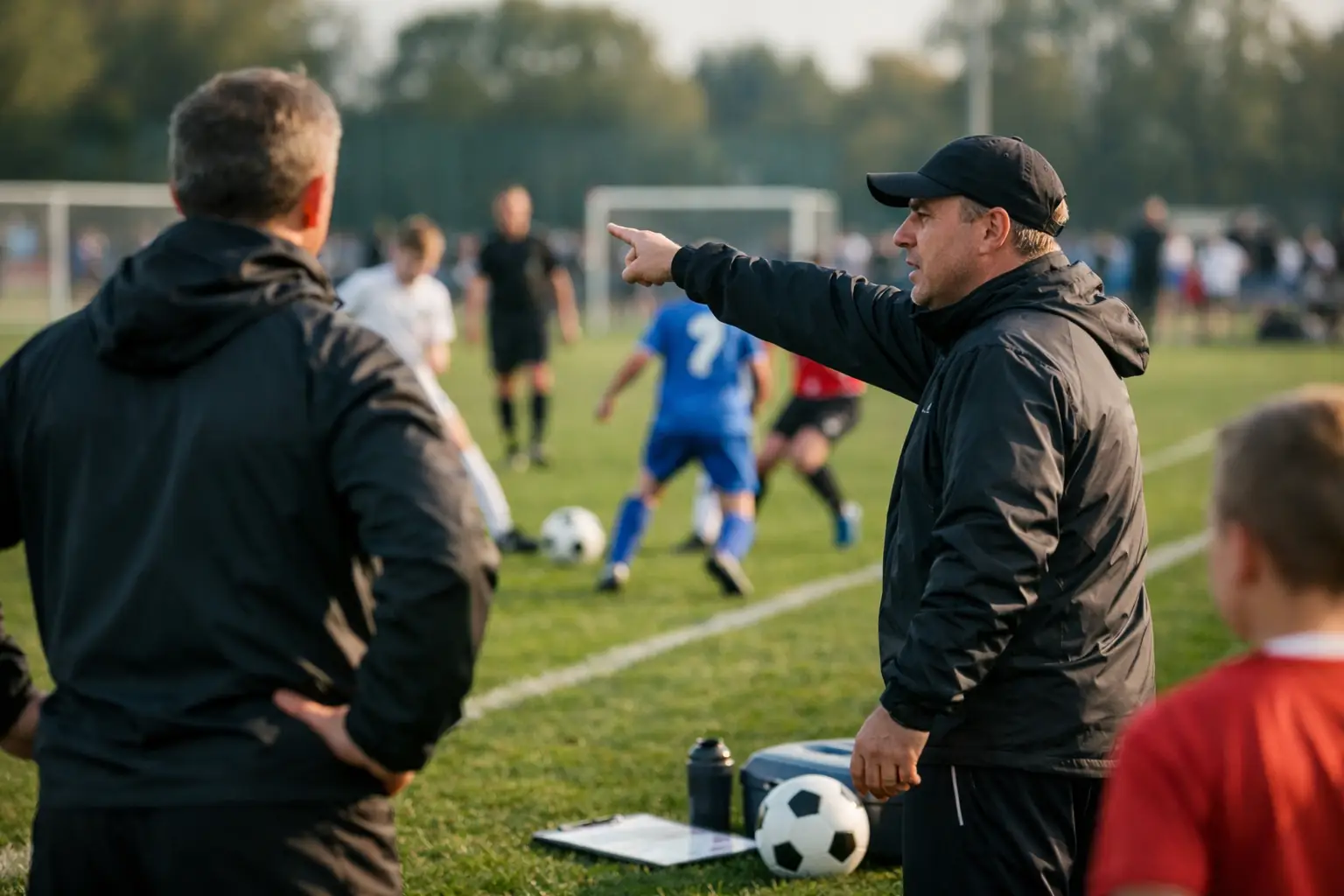 Kampledelse fotball uten kaos på sidelinja