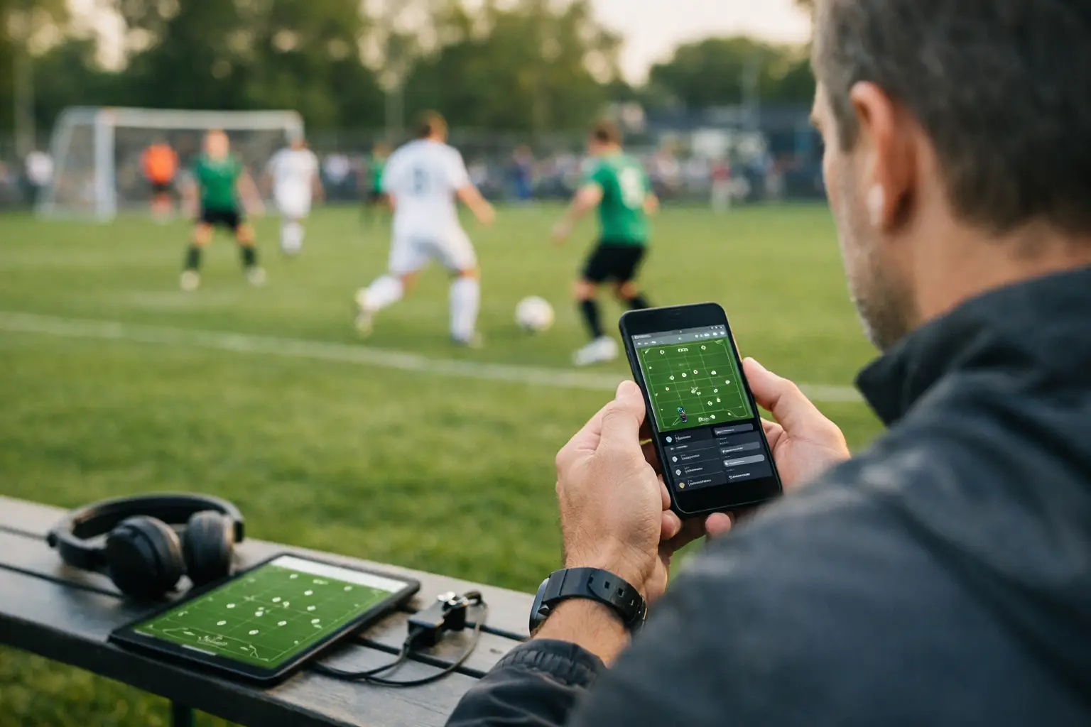 Beste app for fotballag under kamp?
