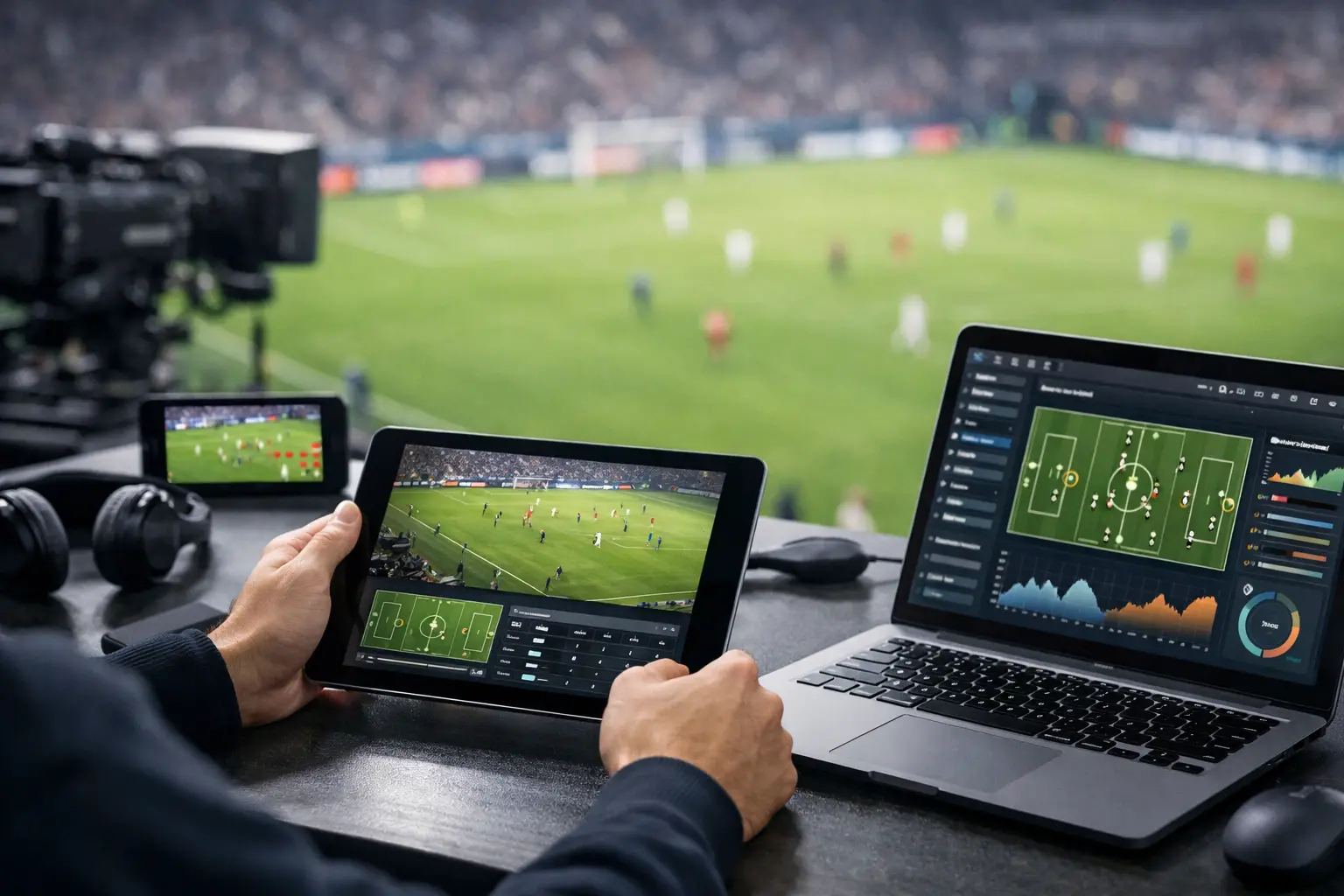 Hvordan styre fotballkamp digitalt enkelt