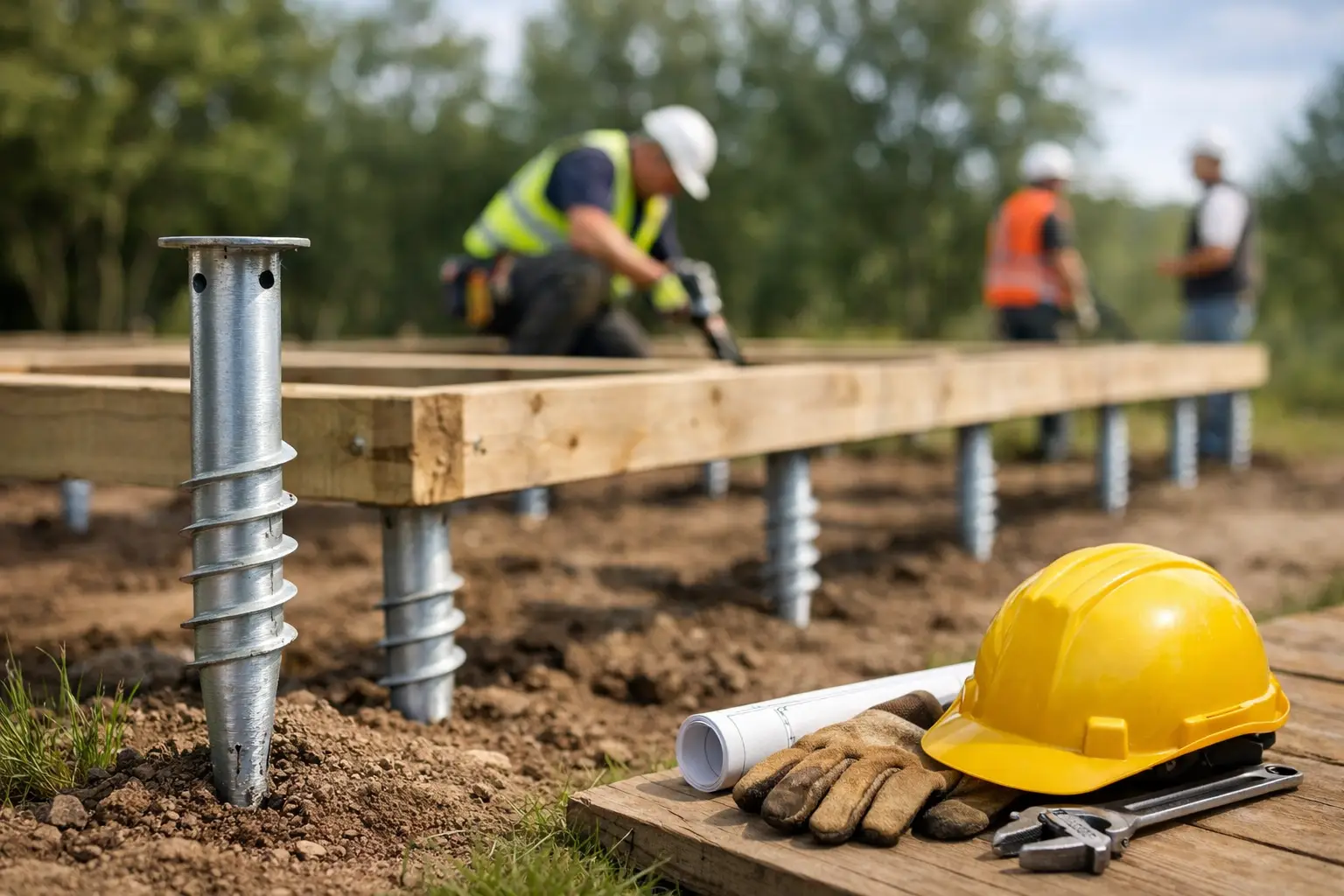 Ground Screw Foundation Guide for Builders