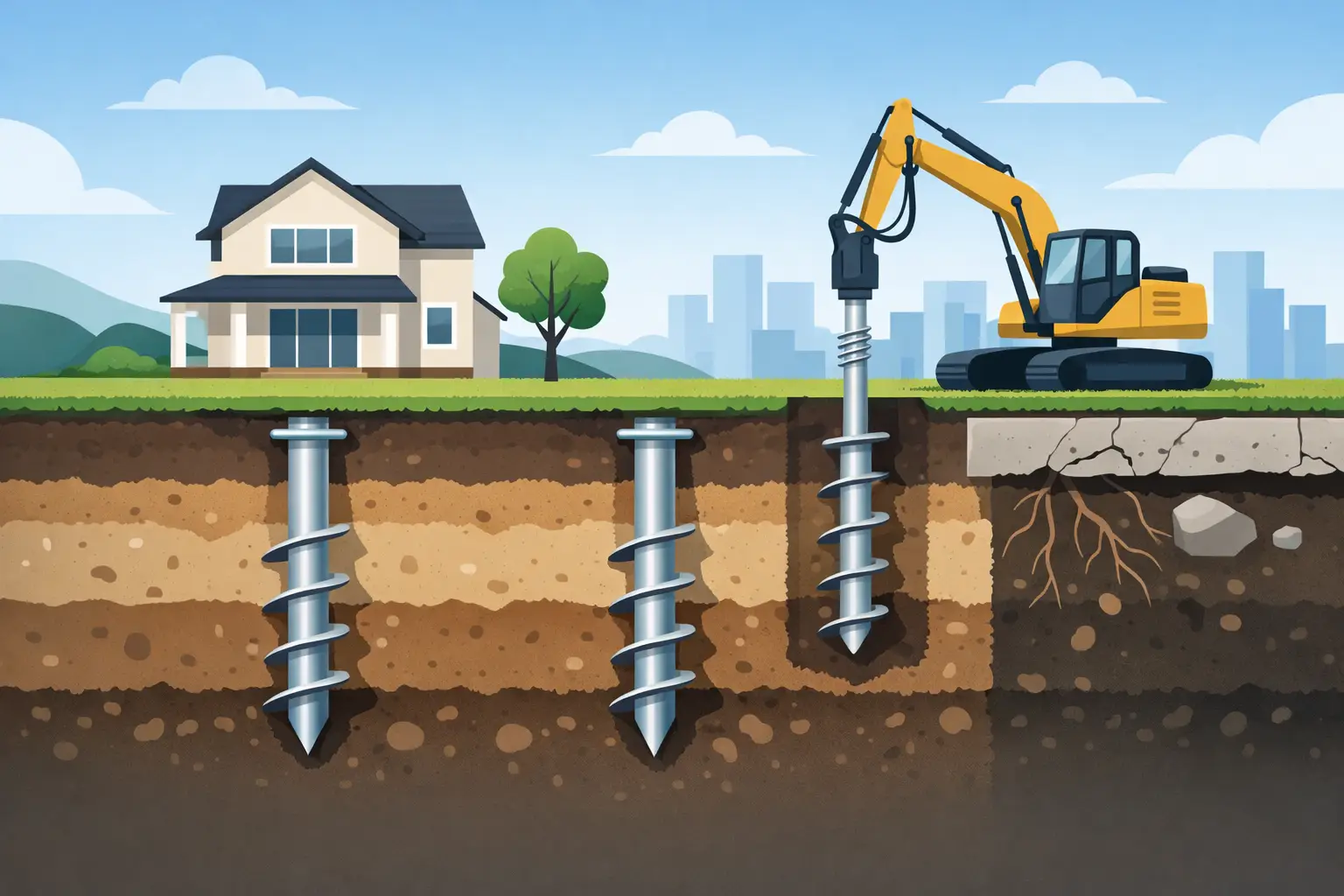 Are Screw Pile Foundations Permanent?
