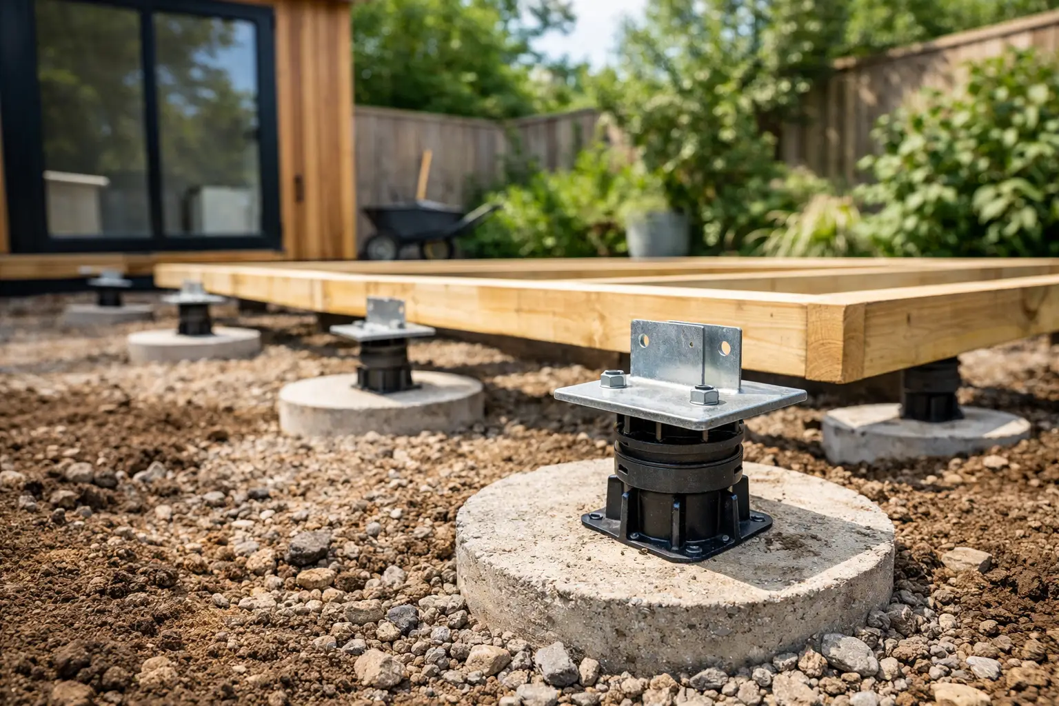 Garden Room Foundation Pads Explained