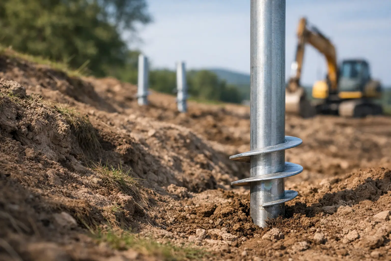 Why Choose Screw Piles for Uneven Ground?