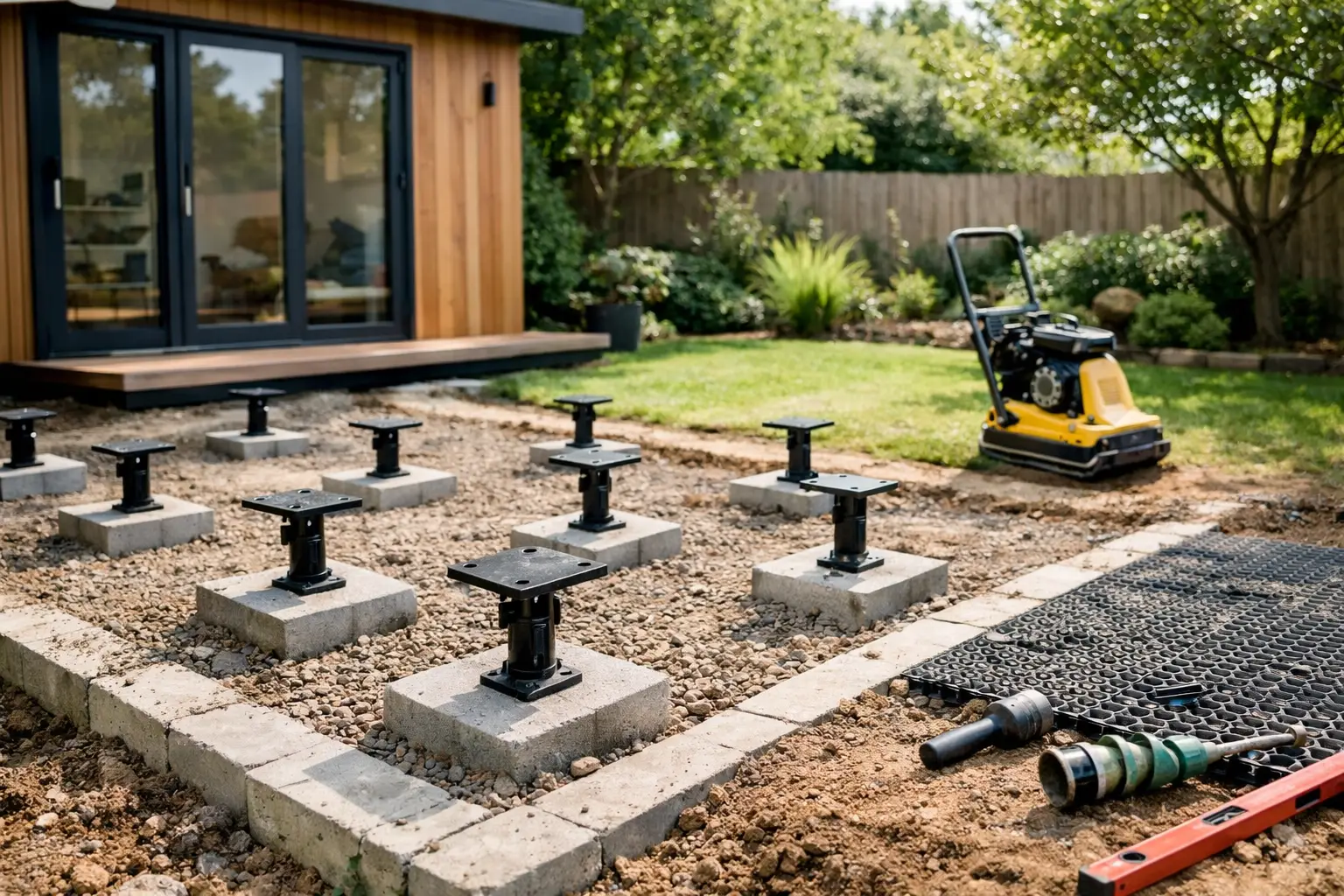 Same Day Garden Room Foundations Explained