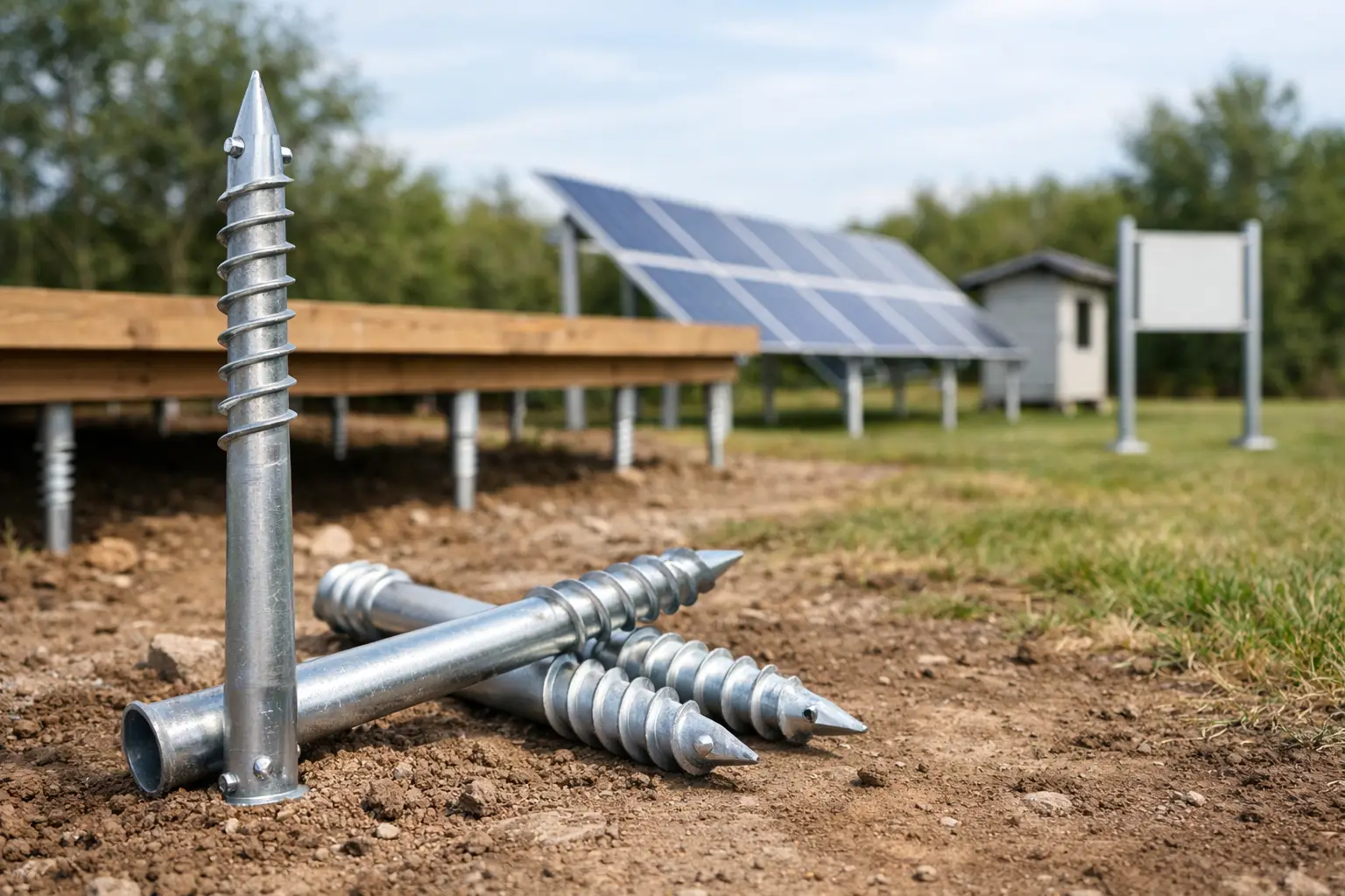 What Are Ground Screws Used For?
