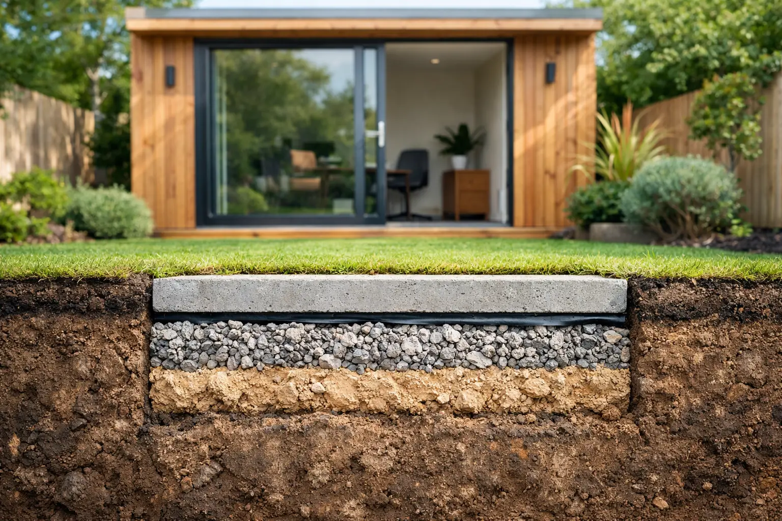 Garden Room Foundation Depth Explained