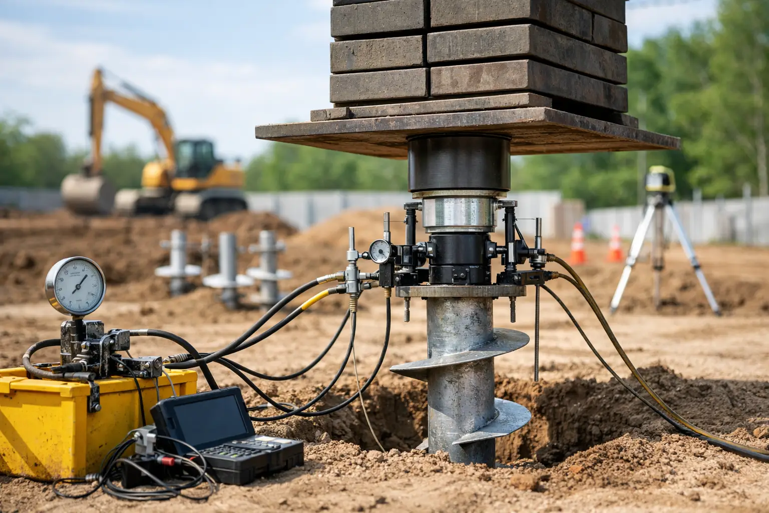 Load Testing for Screw Piles Explained
