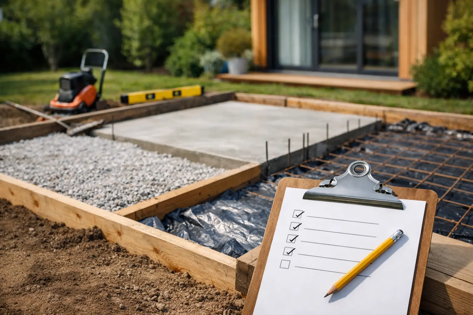 Garden Room Foundation Checklist