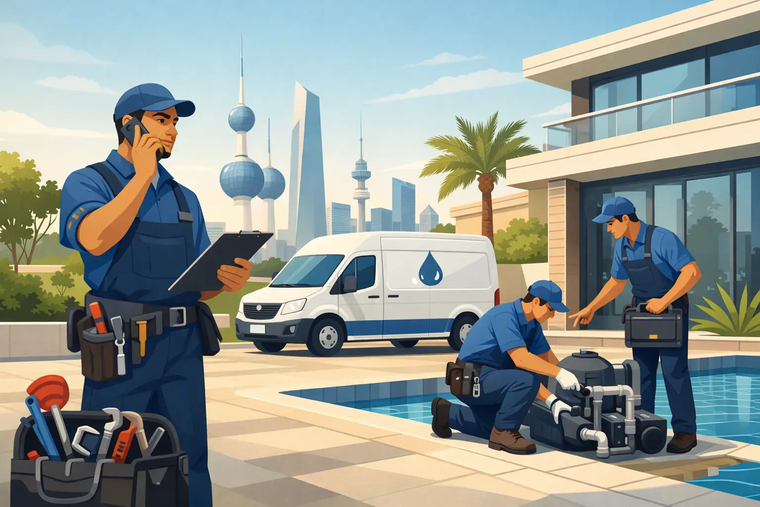 How to Schedule Plumbing Service in Kuwait