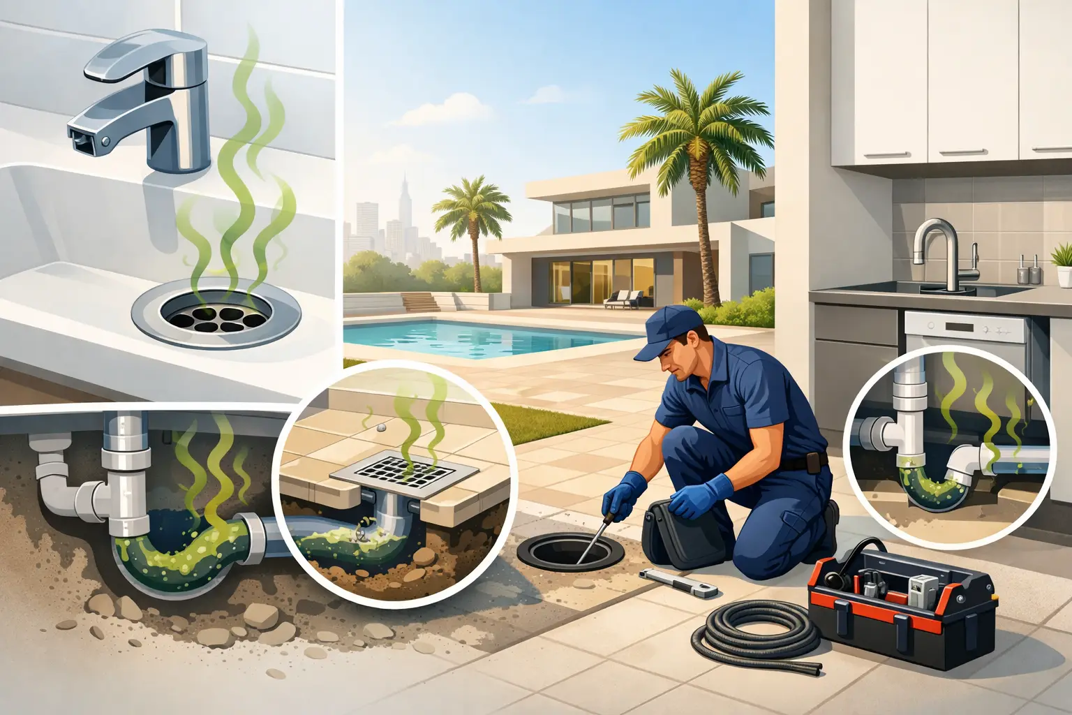 What Causes Recurring Drain Odors at Home?