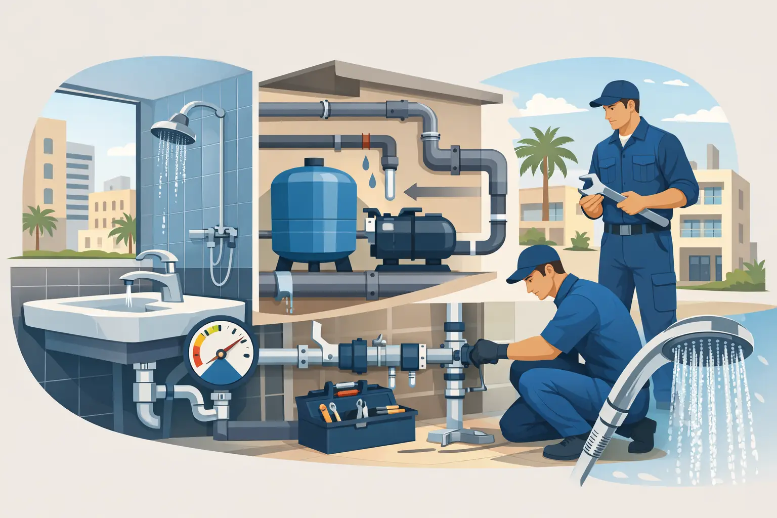 Apartment Water Pressure: Causes and Fixes