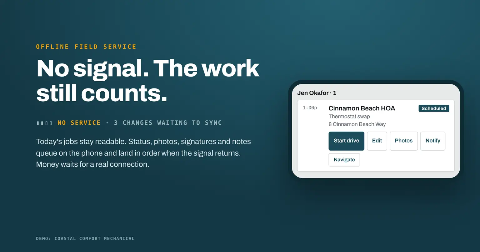 What an Offline Field Service App Must Do