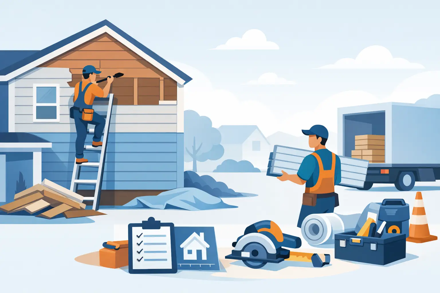 How to Prepare for Siding Replacement at Home