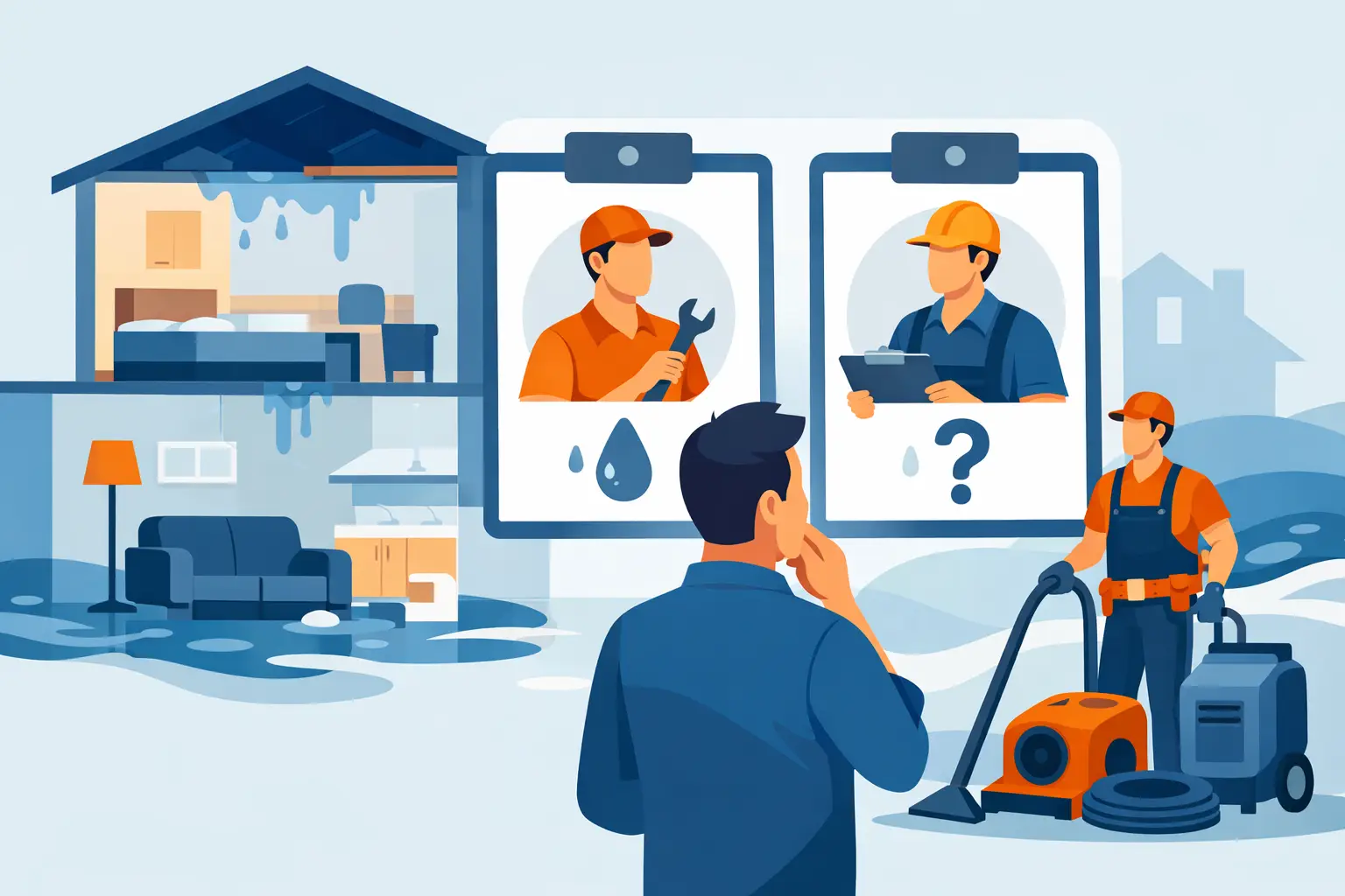 How to Choose the Right Water Damage Contractor