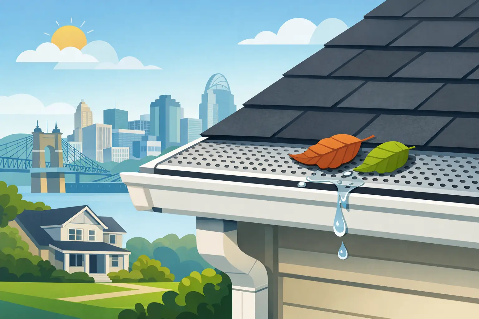 An Honest Gutter Guard Review for Cincinnati Homes