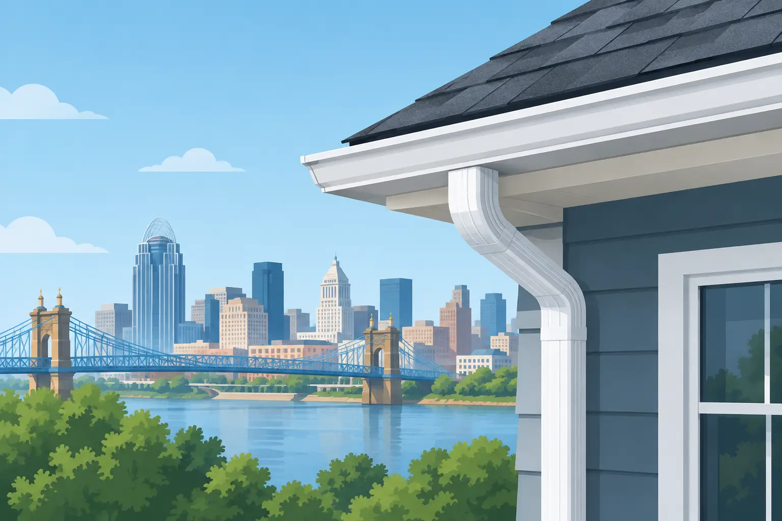Seamless Gutters Review for Cincinnati Homes