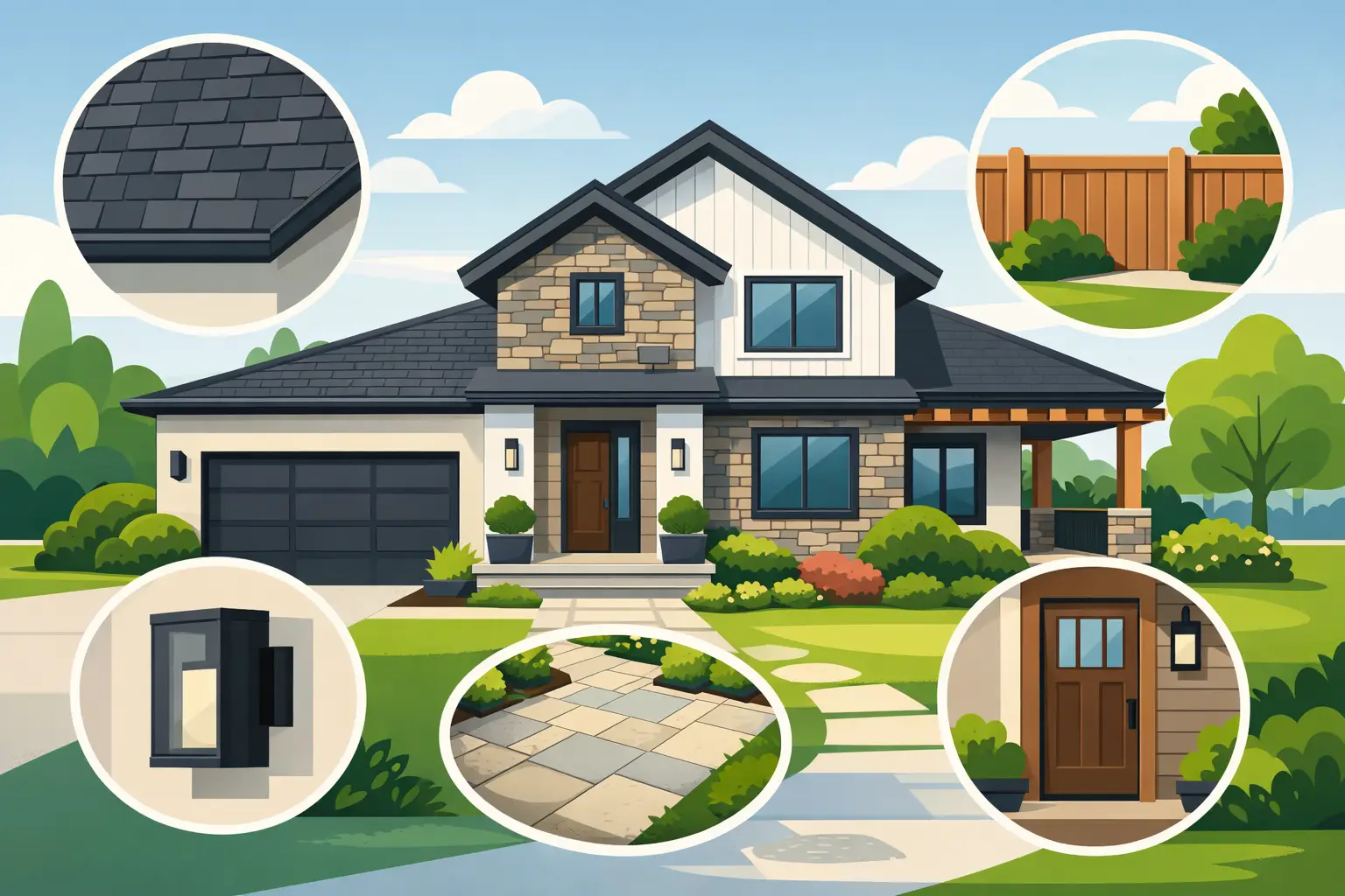Top Exterior Upgrades for Curb Appeal That Last