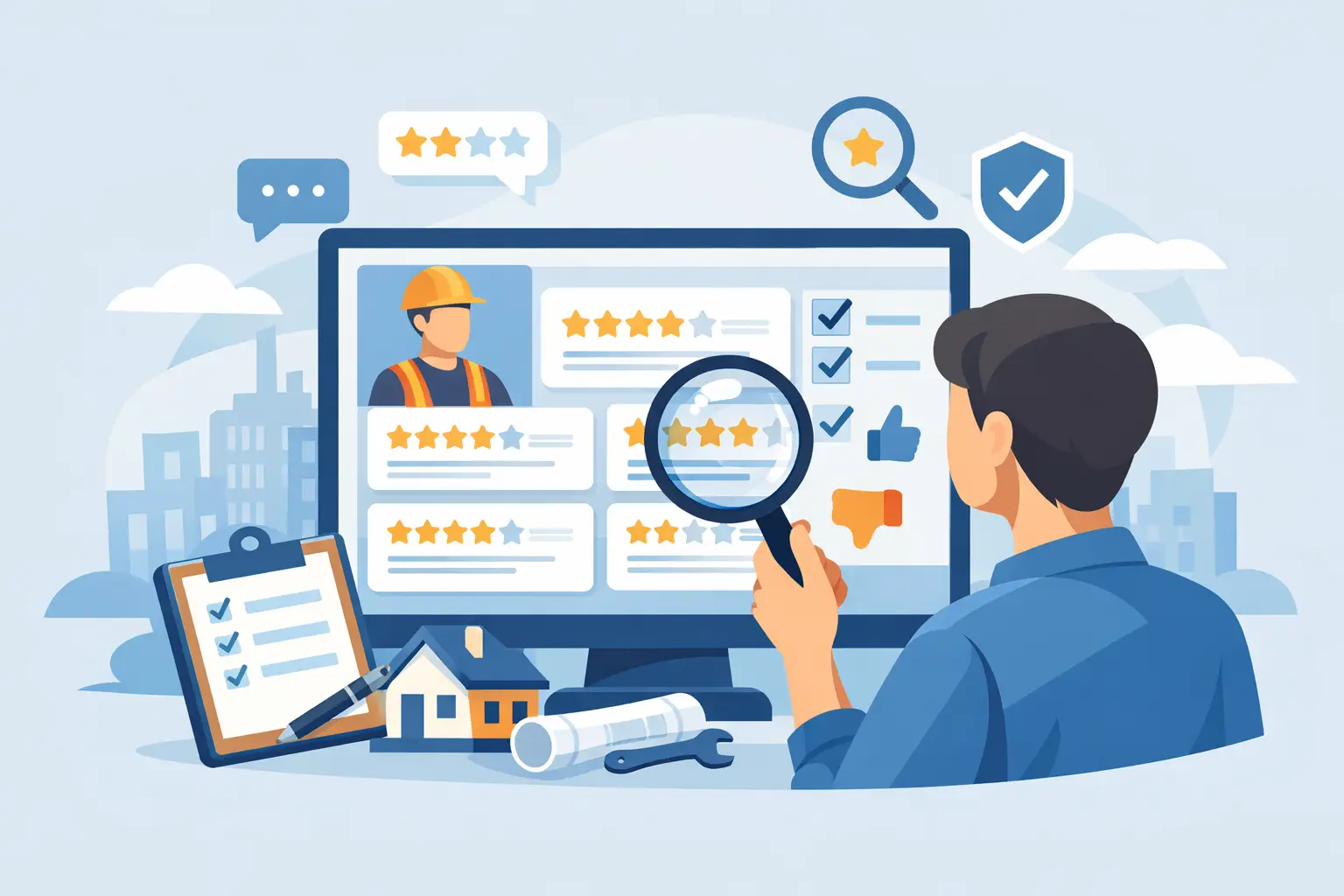 How to Read Contractor Workmanship Reviews