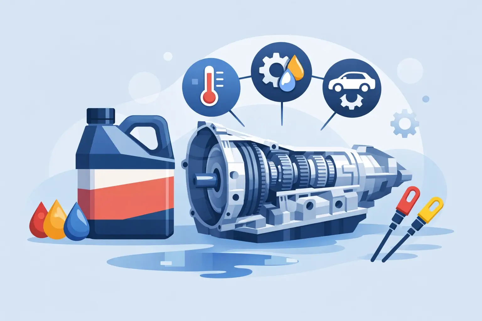 Automatic transmission fluid selection for UAE workshop and fleet maintenance