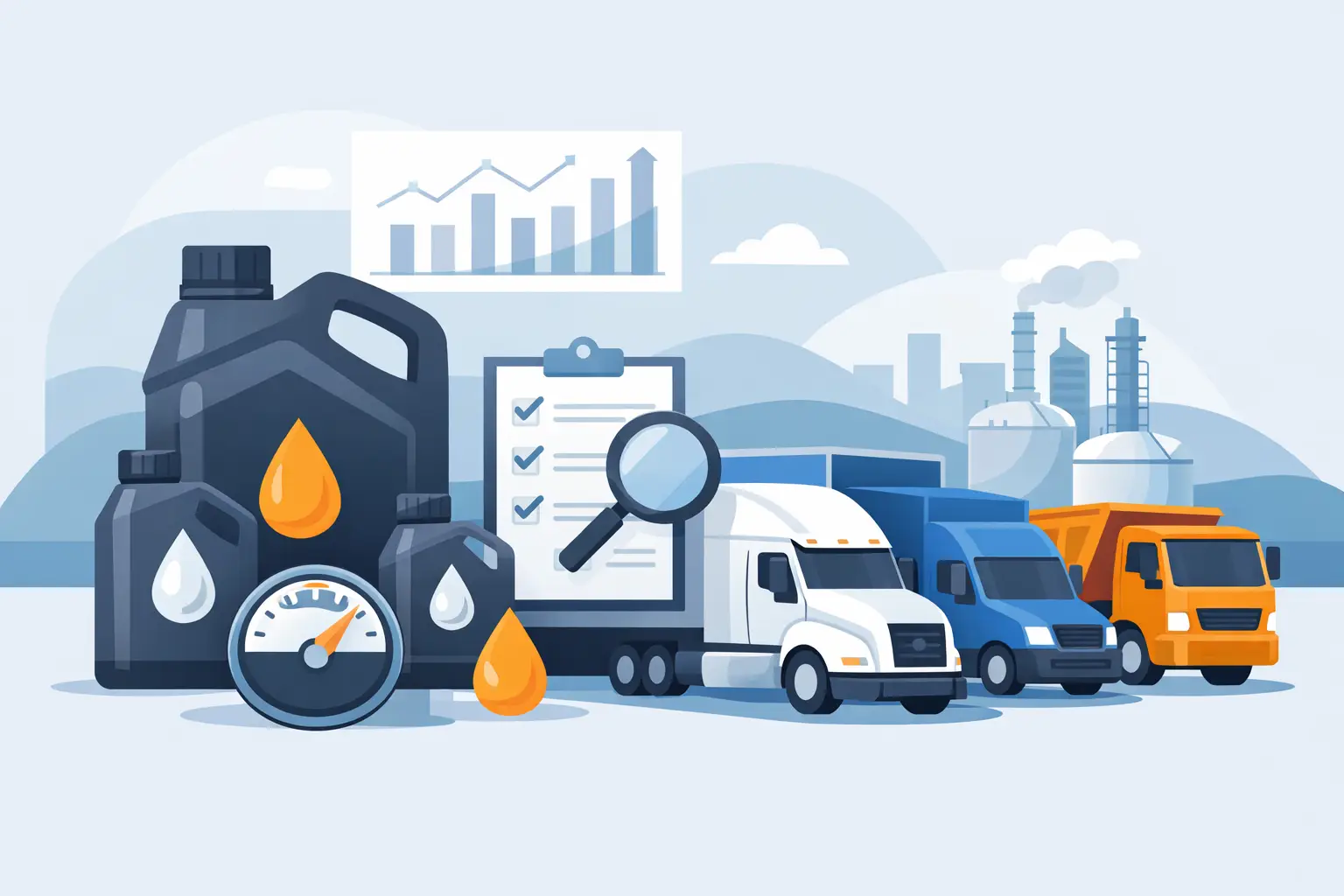 UHPD engine-oil planning for modern trucks and commercial fleets in the GCC