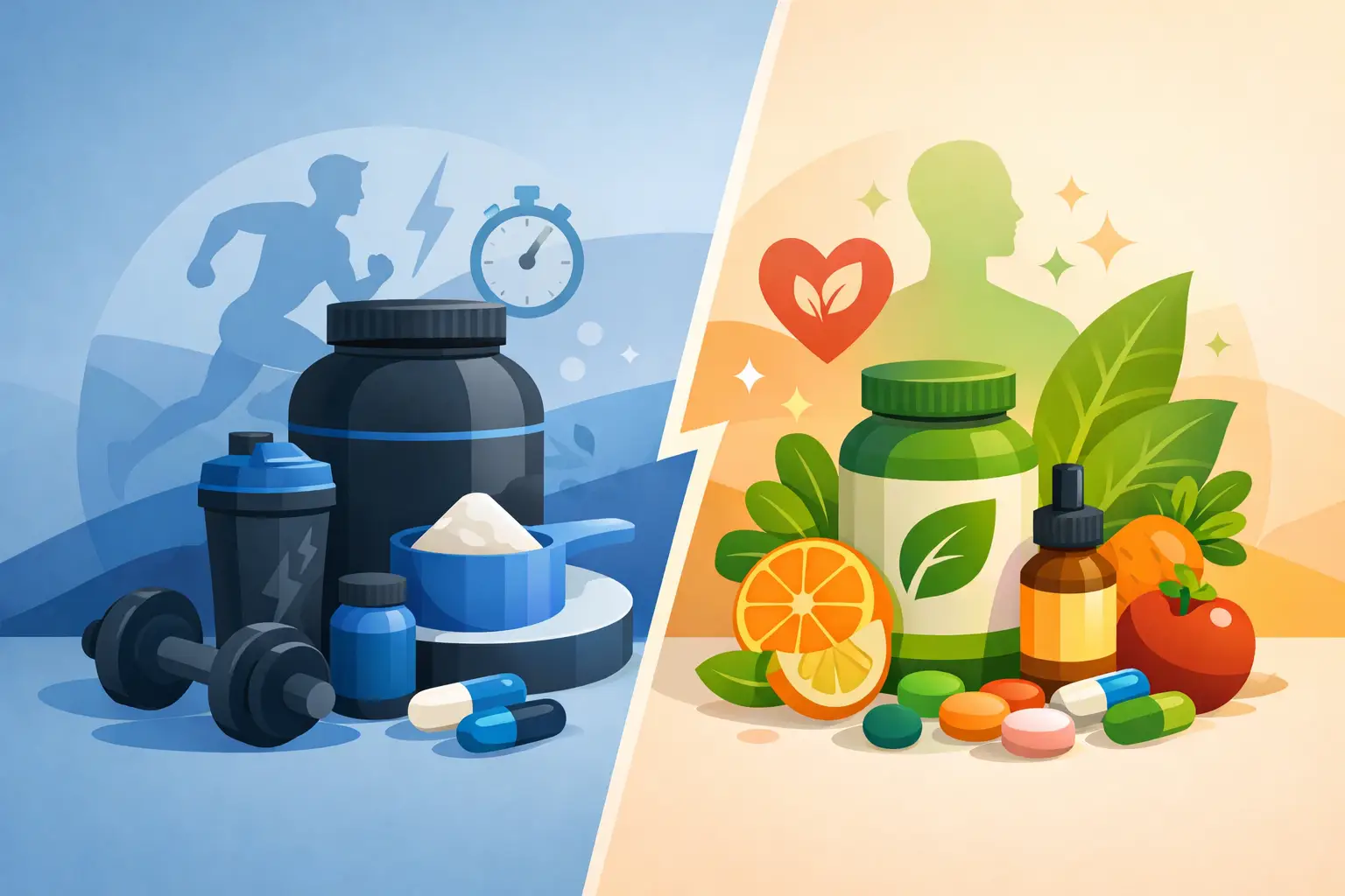 Performance Supplements vs Vitamins