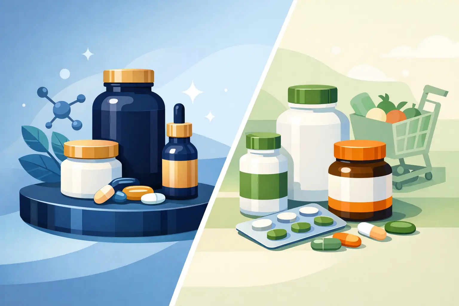 Premium Supplements vs Supermarket Brands