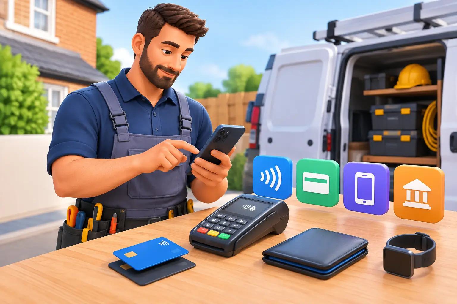 Best Payment Options for Tradespeople in the UK