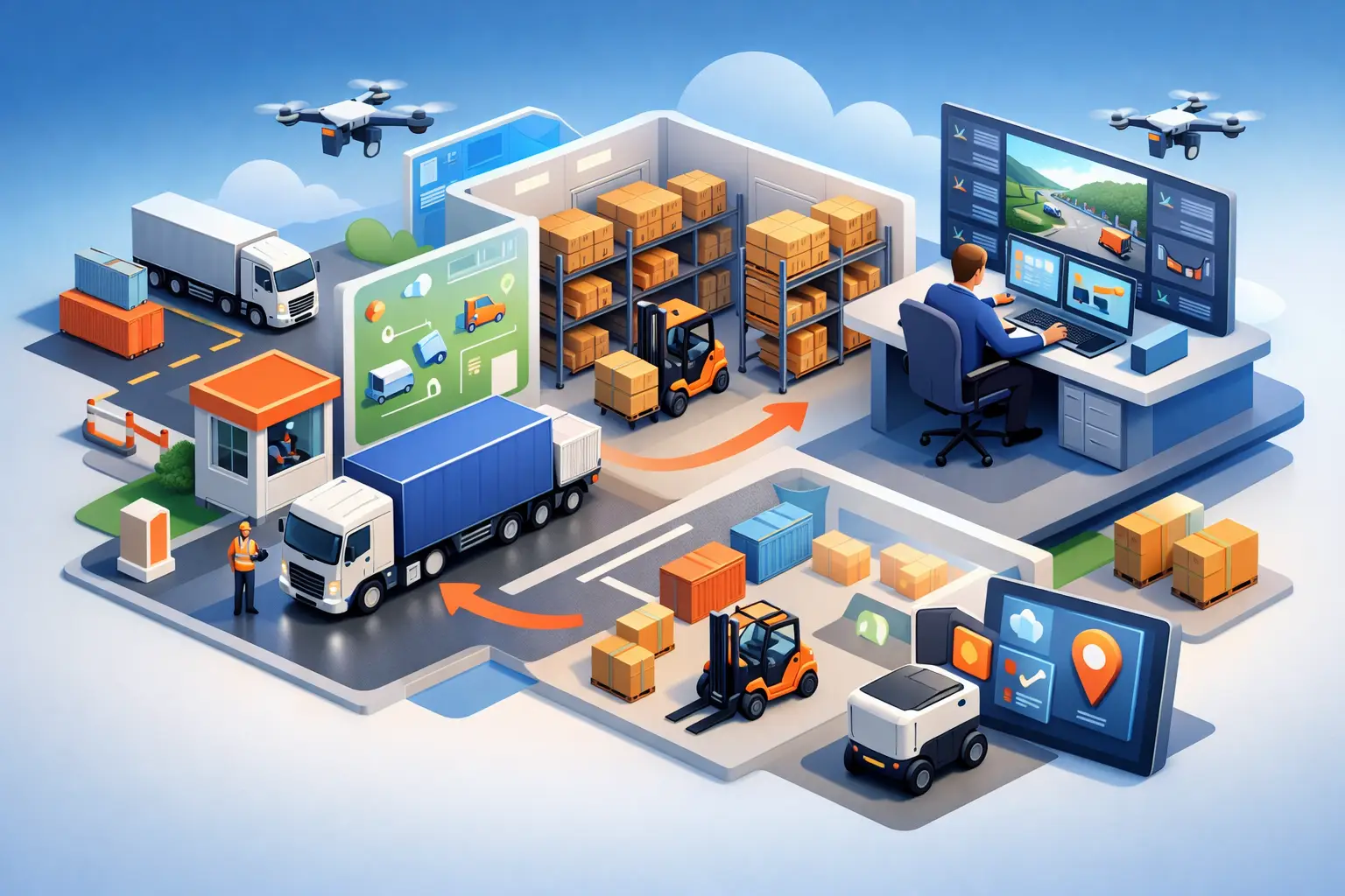 Oprogramowanie YMS magazynu - co zmienia