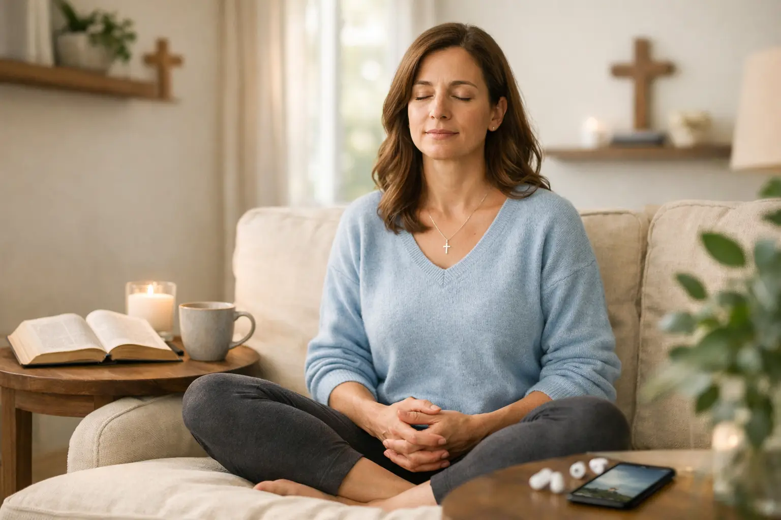 A Seven Minute Devotional for Stress Relief
