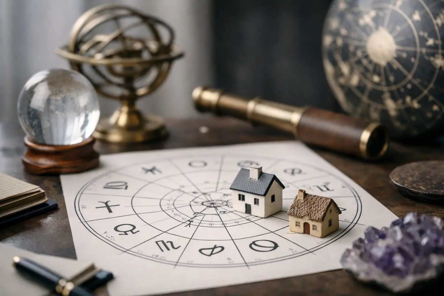Signification des maisons astrologiques