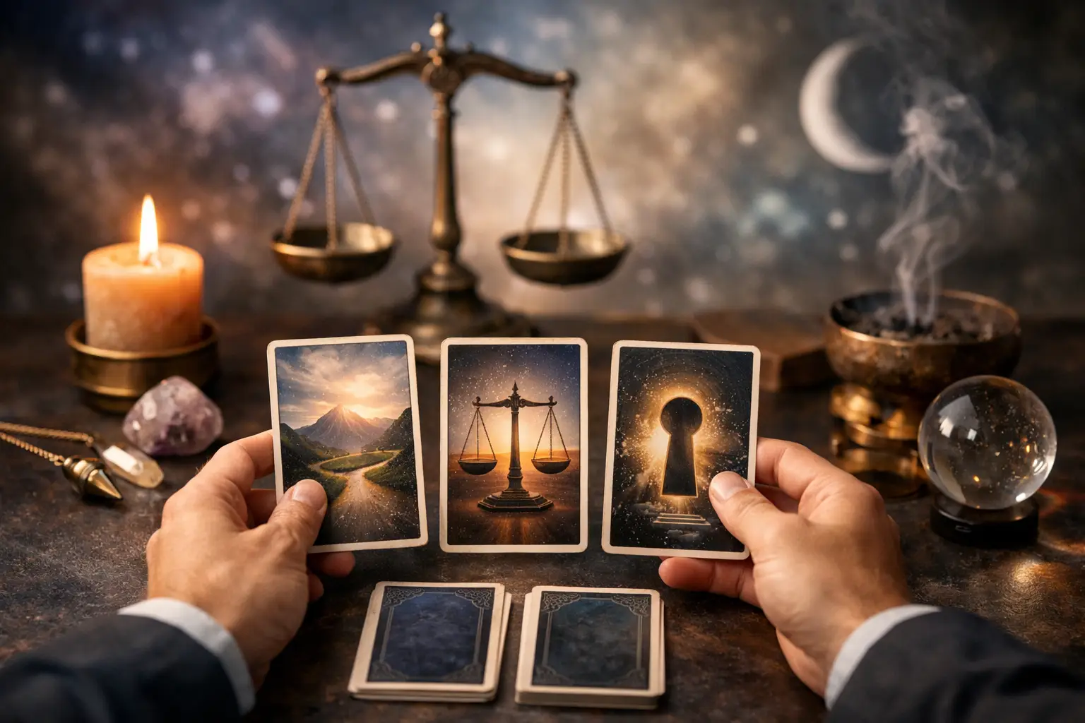 Tirage tarot pour décision importante : 5 repères