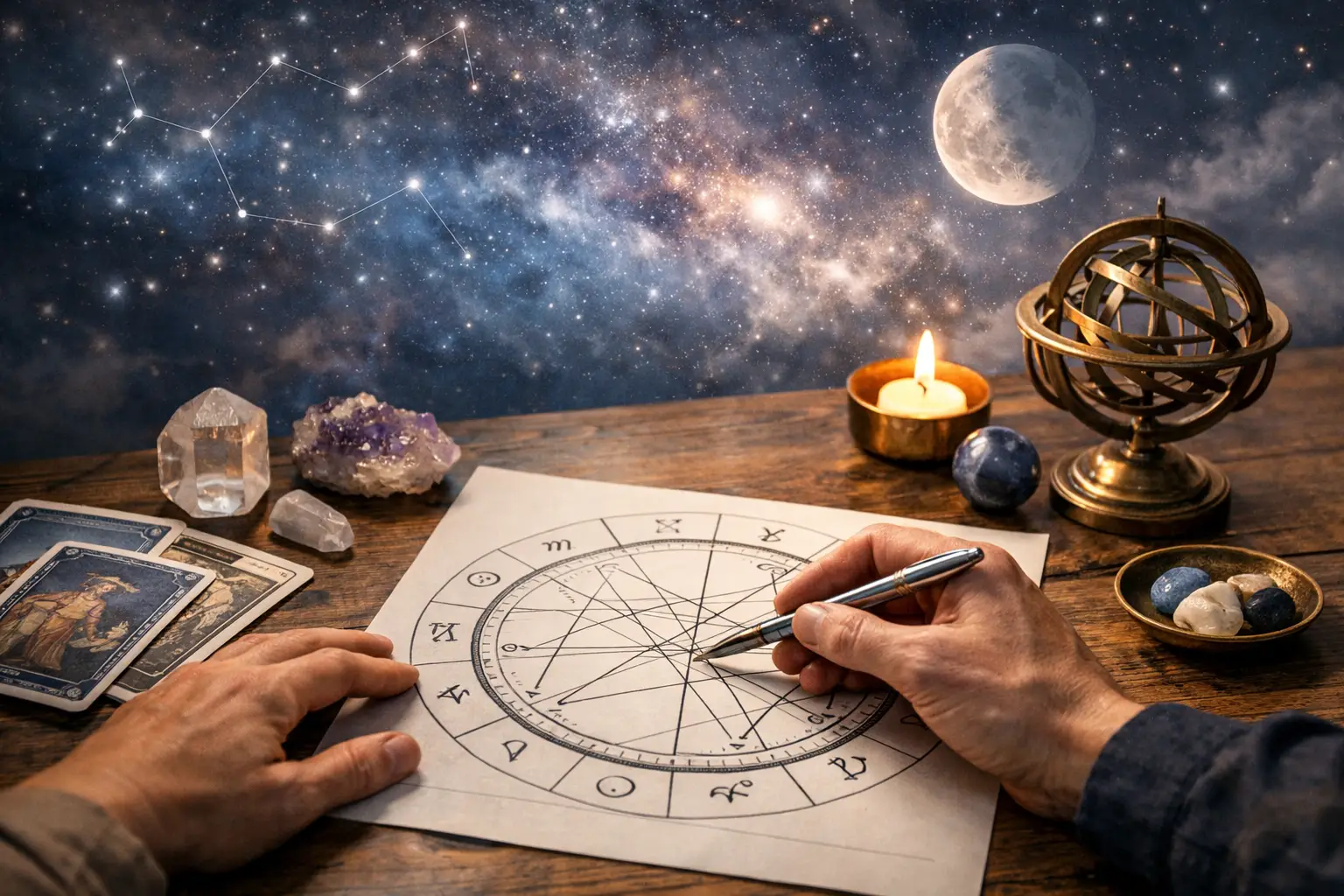 Quelle fiabilité pour le calcul d’un thème astral ?