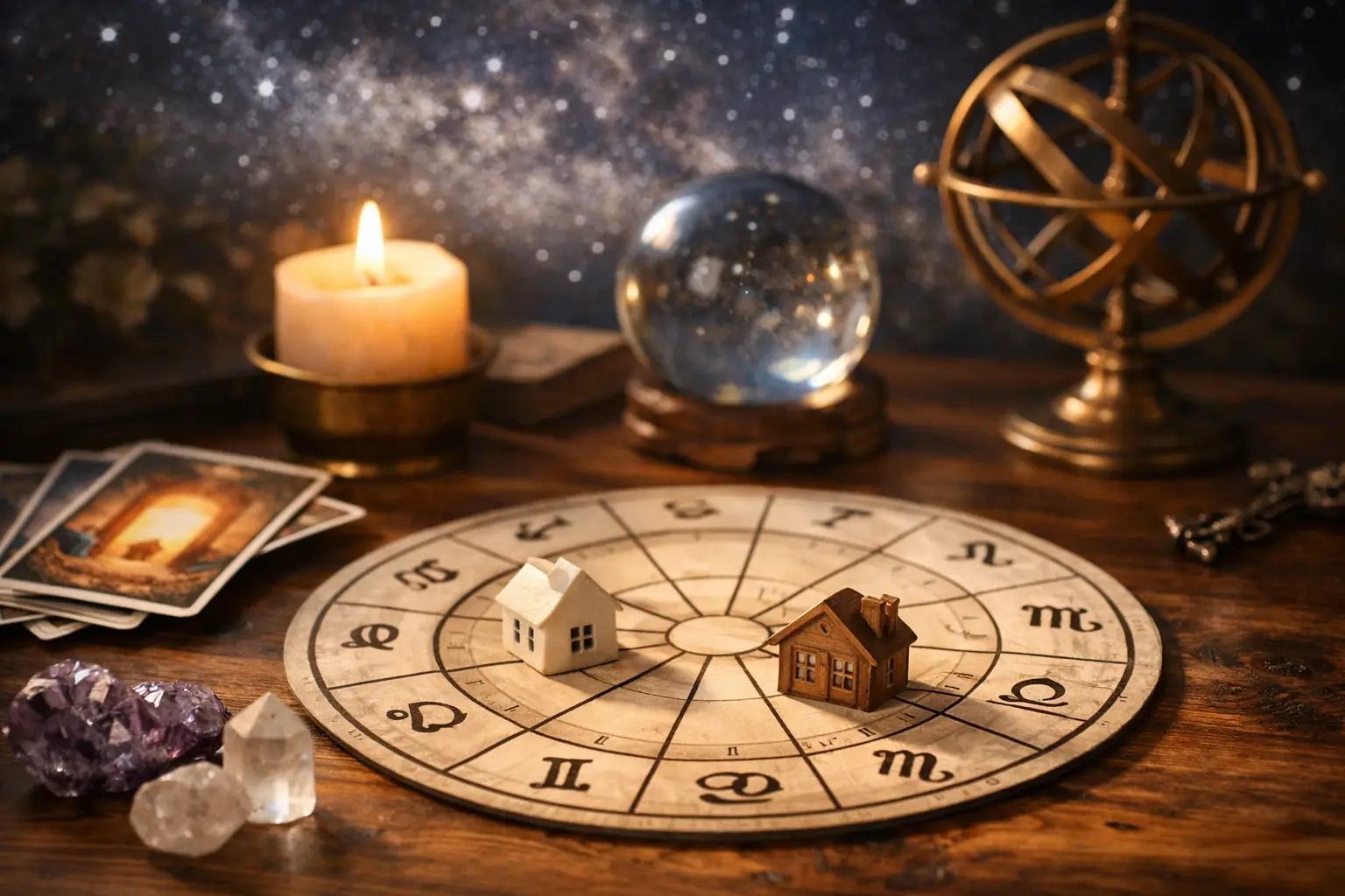 La signification des maisons astrologiques