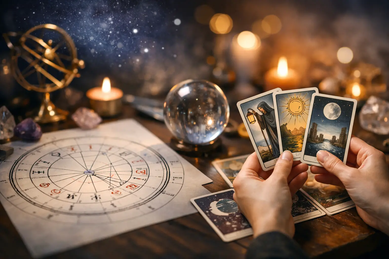 Thème natal ou horoscope : lequel vous éclaire ?