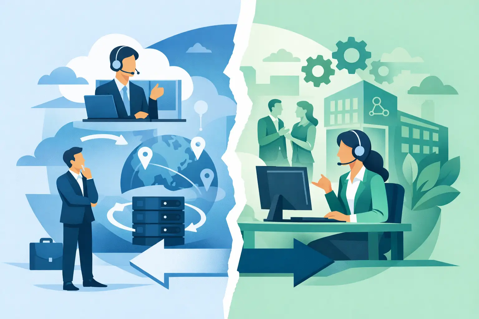 Helpdesk auslagern oder intern entscheiden