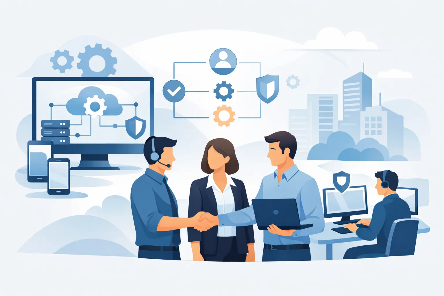 Maßgeschneiderte IT Services für Firmen