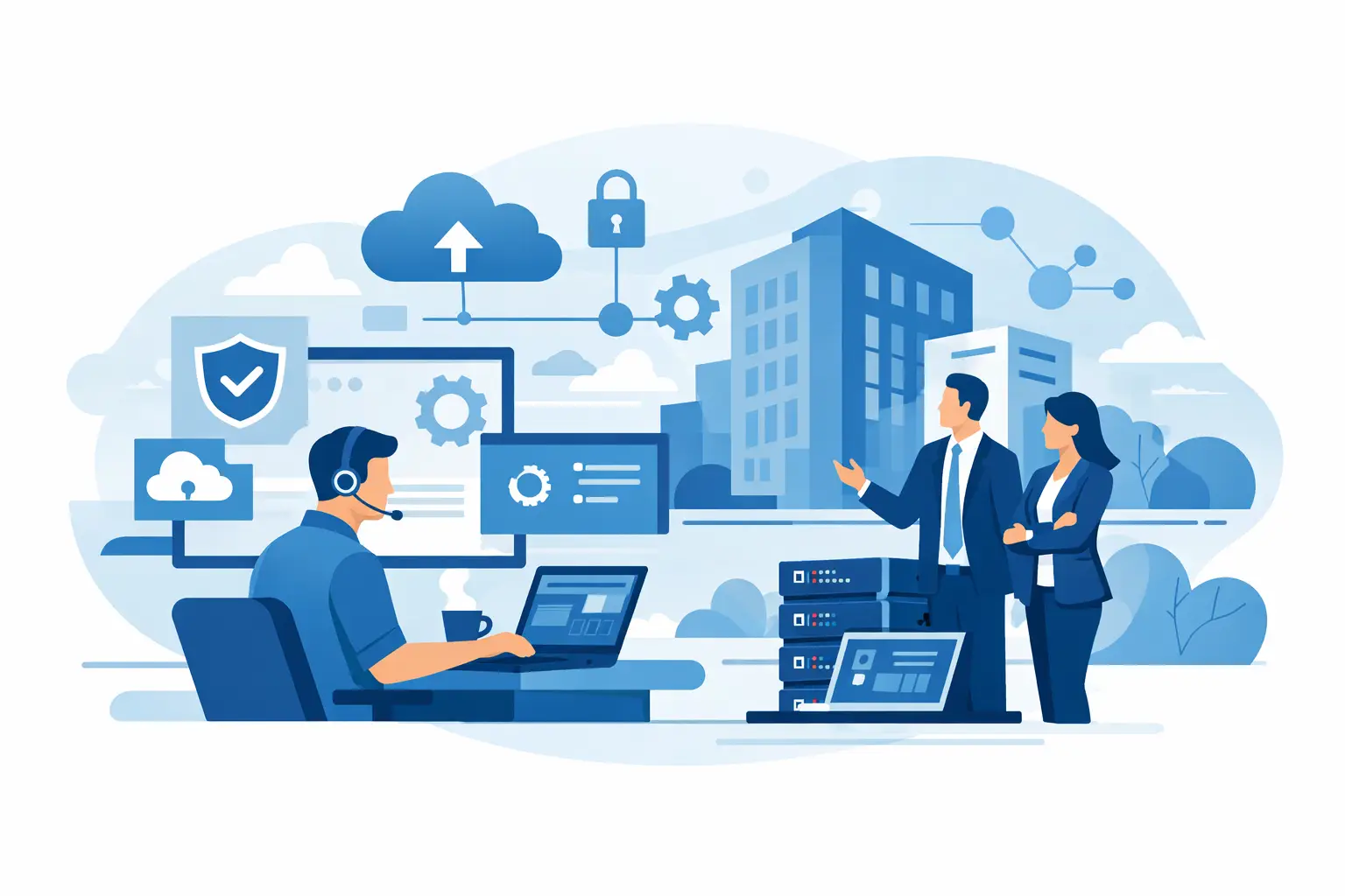 Externe IT-Betreuung für Unternehmen