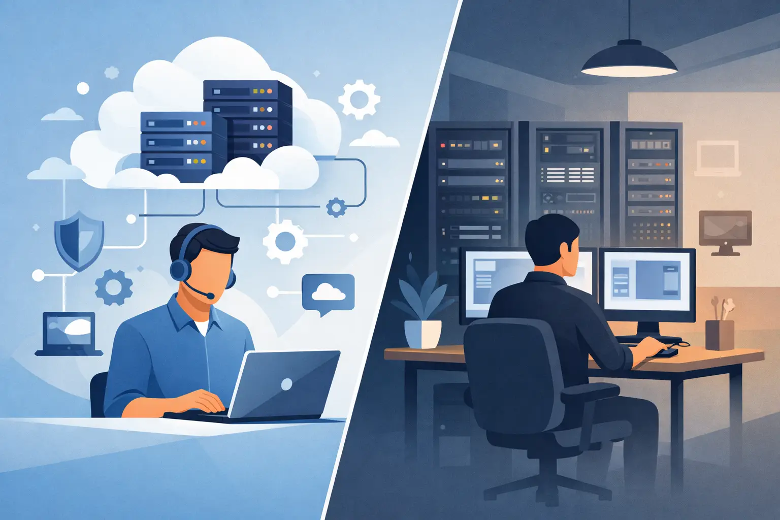 Managed Services oder Inhouse-IT?