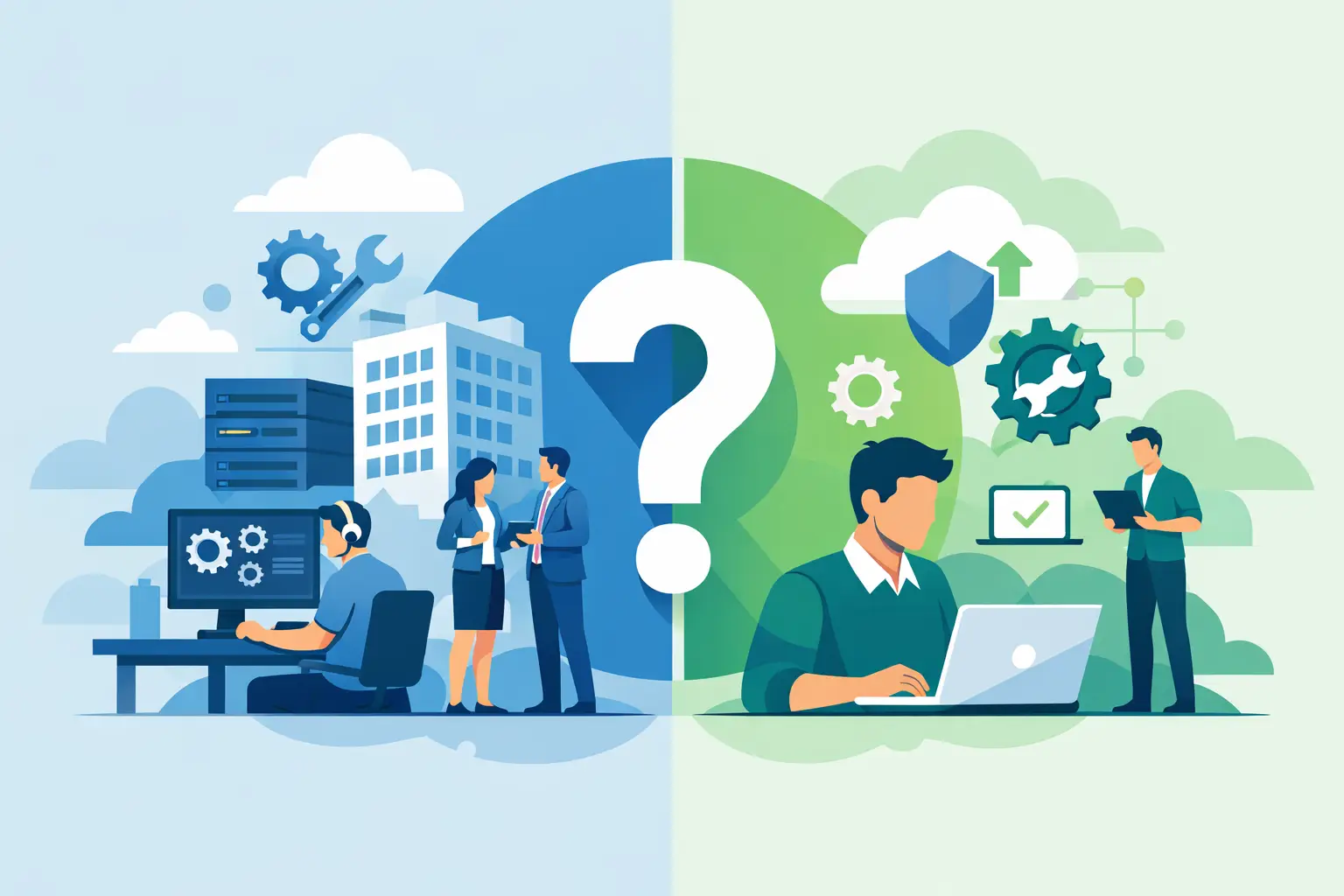 Systemhaus oder Managed Service: Was passt besser?