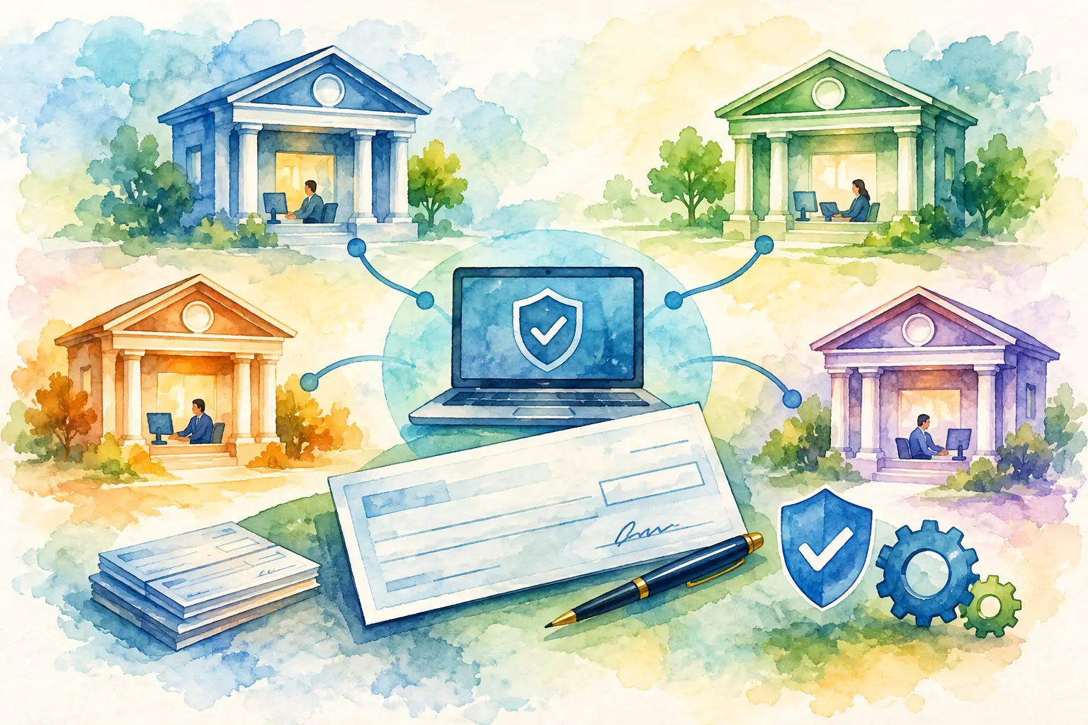 Multi Branch Cheque Management System Controls