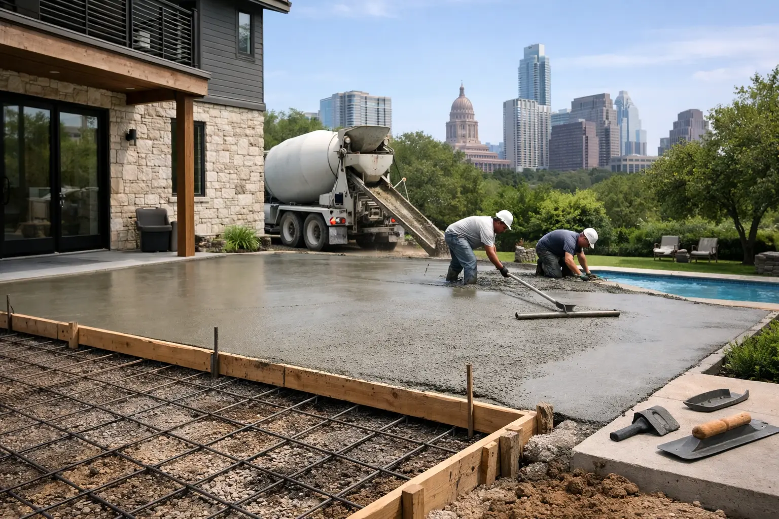 Residential Concrete Project Guide for Austin Homes