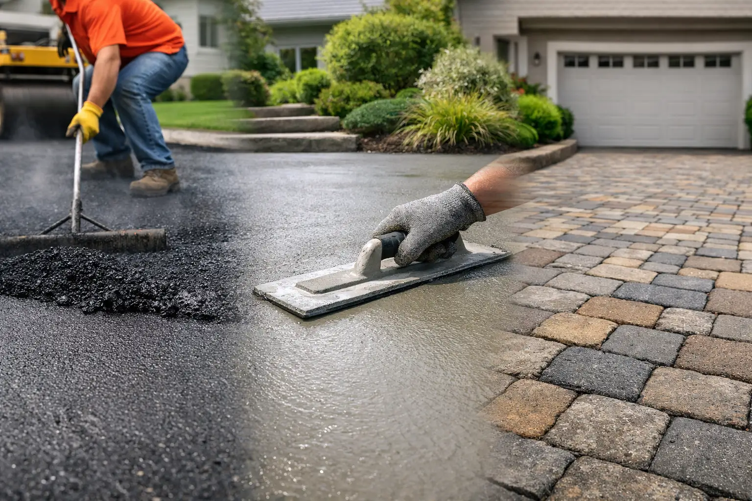 Residential Driveway Resurfacing Options
