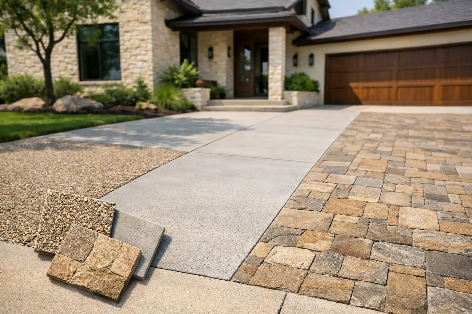 How to Choose Driveway Finish for Austin Homes