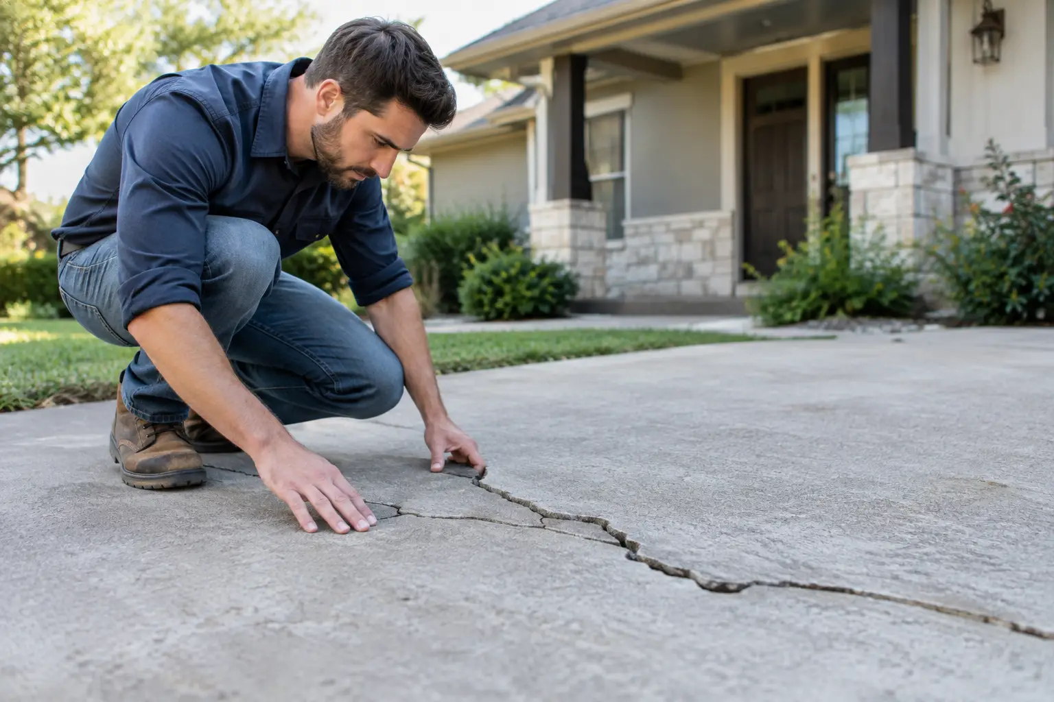 What Austin Homeowners Should Do About Concrete Cracks