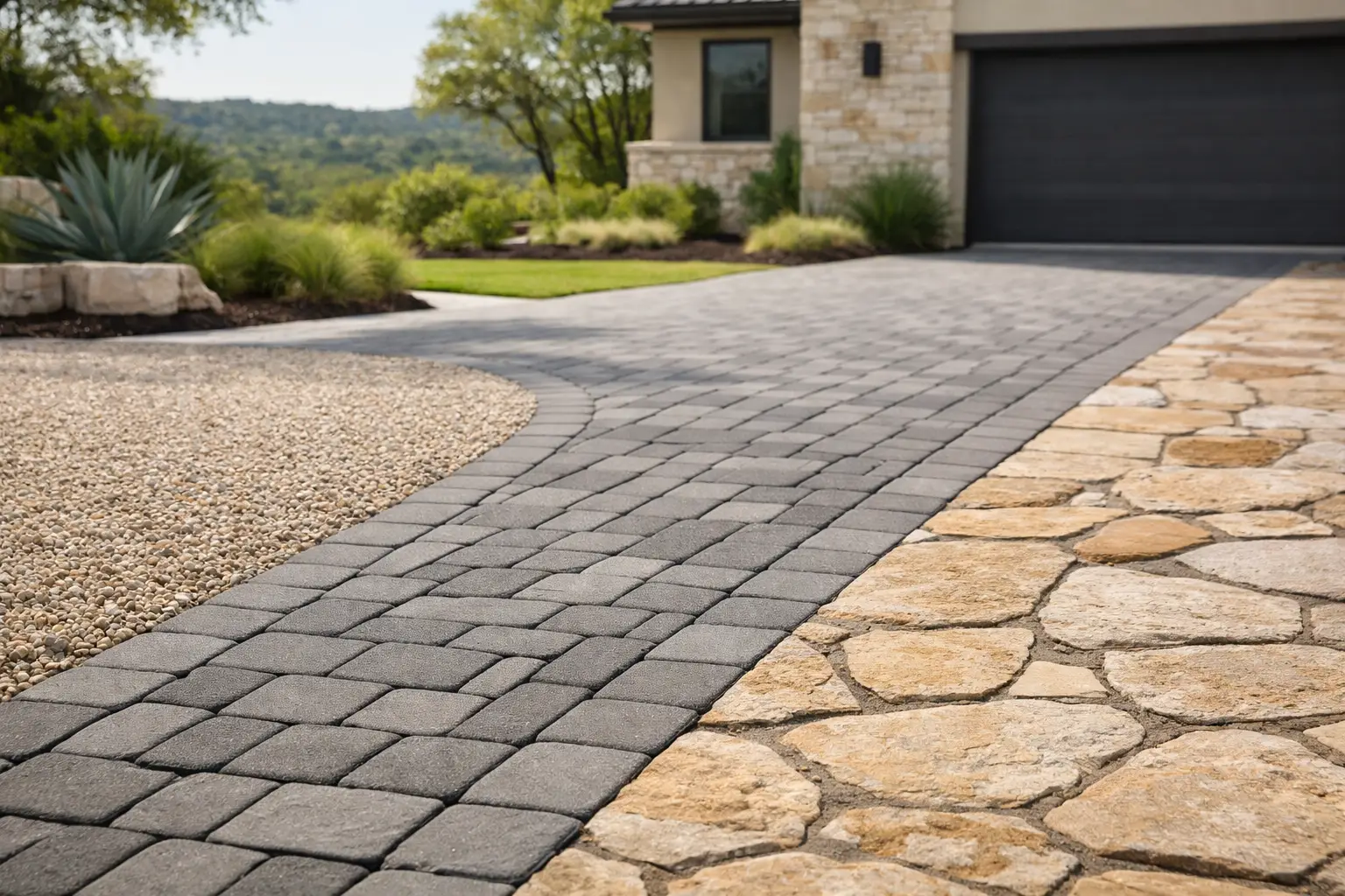 Driveway Materials That Hold Up in Austin