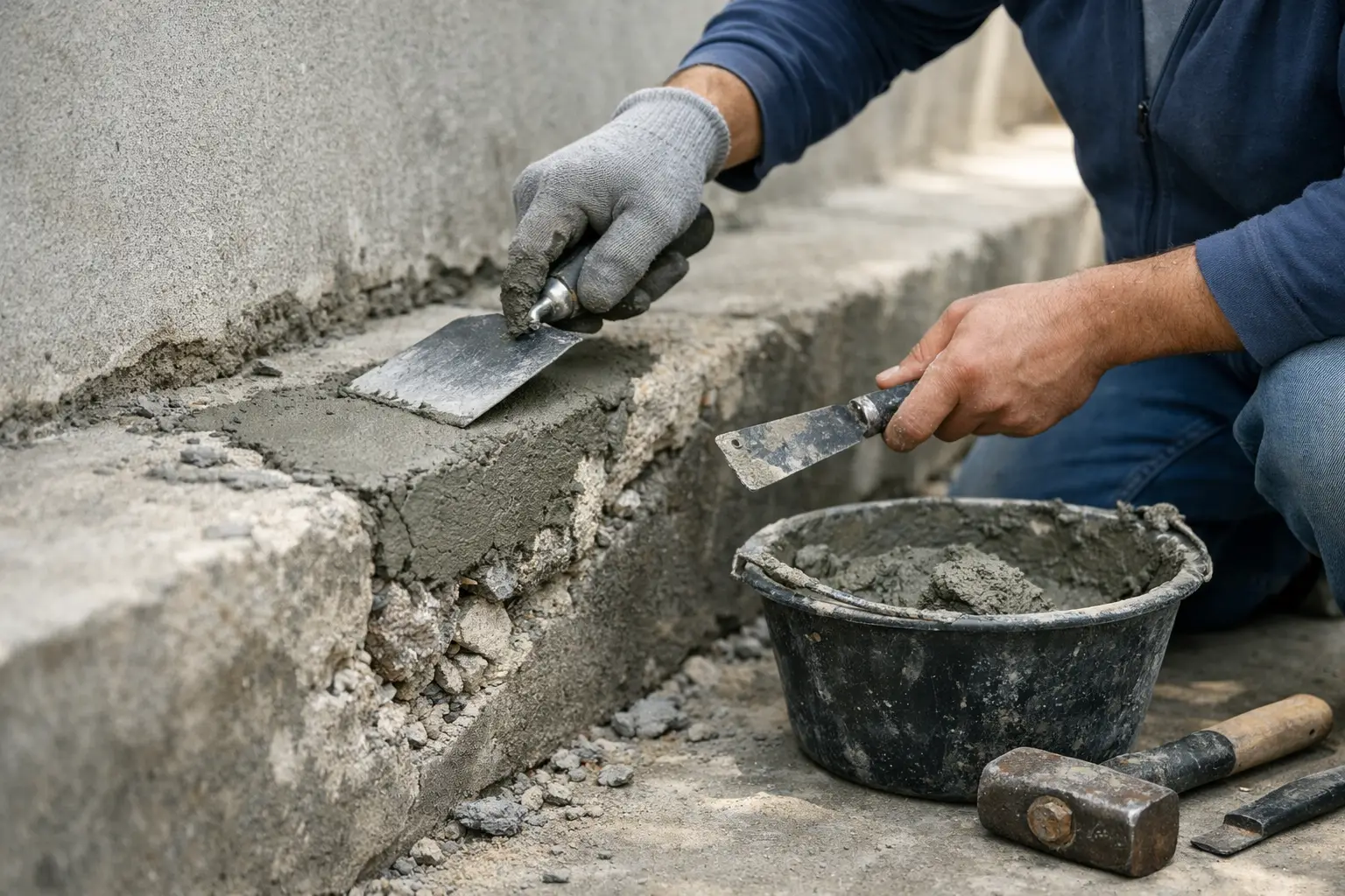 How to Repair Concrete Spalling the Right Way